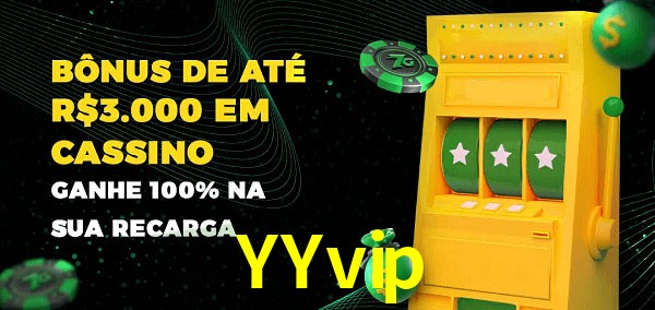 YYvip melhor bônus de depósito